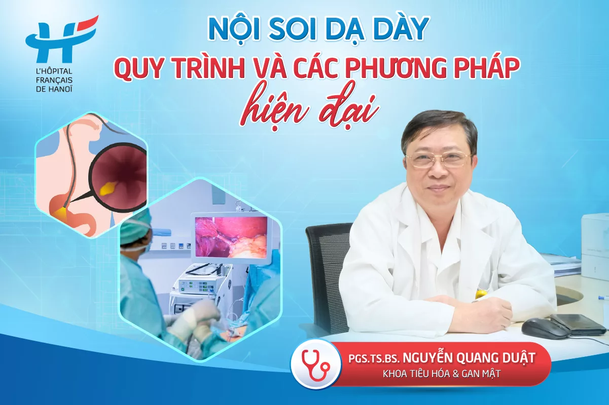 Nội soi dạ dày: Quy trình và các phương pháp hiện đại